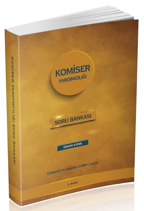 Erkin Kürk 2024 Komiser Yardımcılığı Soru Bankası 1. Baskı Erkin Kürk