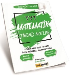 Trend Akademi YKS TYT Matematik Trend Notlar Trend Akademi Yayınları