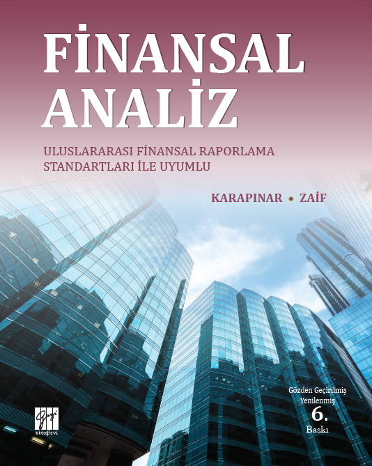 Gazi Kitabevi Finansal Analiz Uluslararası Finansal Raporlama Standartları ile Uyumlu - Karapınar, Zaif Gazi Kitabevi