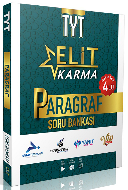 Paraf YKS TYT Paragraf Elit Karma Soru Bankası Paraf Yayınları