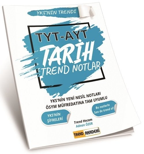 Trend Akademi YKS TYT AYT Tarih Trend Notlar Trend Akademi Yayınları