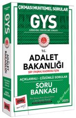 Yargı 2023 GYS Adalet Bakanlığı Şef Taşra Soru Bankası Çözümlü Görevde Yükselme Yargı Yayınları