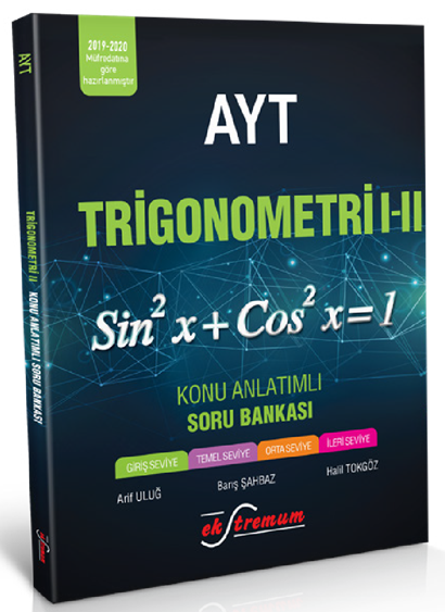 Ekstremum YKS AYT Trigonometri 1-2 Konu Anlatımlı Soru Bankası Ekstremum Yayınları