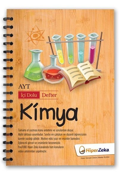 Hiper Zeka YKS AYT Kimya İçi Dolu Defter Hiper Zeka Yayınları