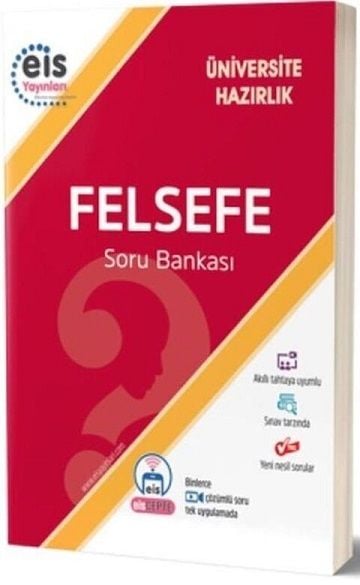 Eis Yayınları Üniversite Hazırlık Felsefe Soru Bankası Eis Yayınları