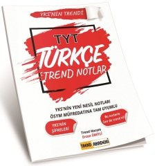 Trend Akademi YKS TYT Türkçe Trend Notlar Trend Akademi Yayınları