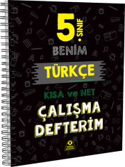 Örnek Akademi 5. Sınıf Benim Türkçe Çalışma Defterim Örnek Akademi Yayınları