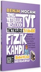 Benim Hocam YKS TYT Taktiklerle 5 Günde Fizik Kampı - Barış Akıncıoğlu Benim Hocam Yayınları