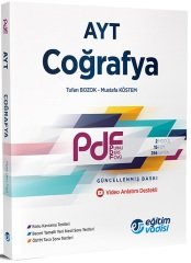 Eğitim Vadisi YKS AYT Coğrafya PDF Planlı Ders Föyü Video Anlatım Destekli Eğitim Vadisi Yayınları