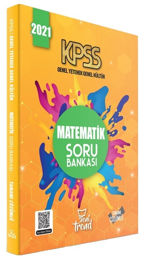 Yeni Trend 2021 KPSS Matematik Soru Bankası Yeni Trend Yayınları