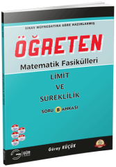 Gür Öğreten Matematik Fasikülleri - Limit ve Süreklilik Soru Bankası Gür Yayınları