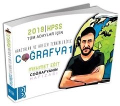 Benim Hocam 2019 KPSS Haritalar ve Hafıza Teknikleriyle Coğrafya-1 Mehmet Eğit Benim Hocam Yayınları