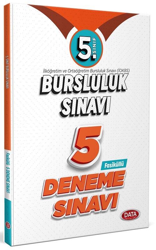 Data 5. Sınıf Bursluluk Sınavı Fasiküllü 5 Deneme Data Yayınları