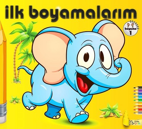 Şıp Şıp Boyama İlk Boyamalarım-1 Kuzey Çocuk Yayınları