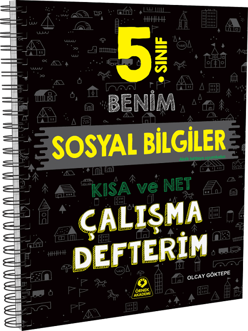 Örnek Akademi 5. Sınıf Benim Sosyal Bilgiler Çalışma Defterim Örnek Akademi Yayınları