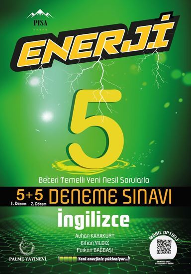 Palme 5. Sınıf İngilizce Enerji 5+5 Deneme Palme Yayınları