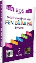 Karekök 8. Sınıf LGS Fen Bilimleri ROS Serisi Soru Bankası Karekök Yayınları