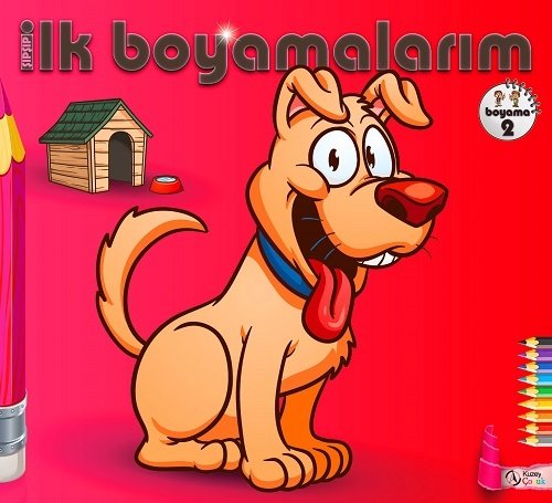 Şıp Şıp Boyama İlk Boyamalarım-2 Kuzey Çocuk Yayınları