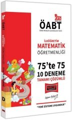 Yargı 2021 ÖABT İlköğretim Matematik Öğretmenliği 75 te 75 10 Deneme Sınavı Çözümlü Yargı Yayınları