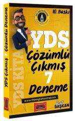 Yargı YDS Çıkmış 7 Deneme Çözümlü - Fuat Başkan Yargı Yayınları