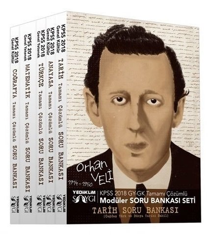 Yediiklim 2018 KPSS Genel Yetenek Genel Kültür Soru Bankası Çözümlü Modüler Set Yediiklim Yayınları