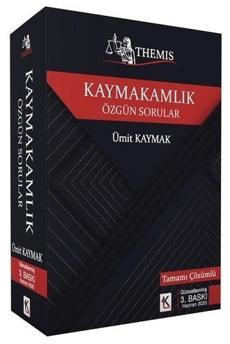 Kuram THEMİS Kaymakamlık Özgün Sorular Soru Bankası 3. Baskı - Ümit Kaymak Kuram Kitap