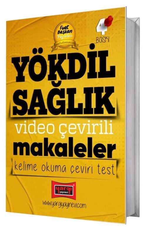 Yargı YÖKDİL Sağlık Video Çevirili Makaleler - Fuat Başkan Yargı Yayınları