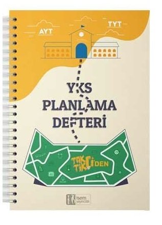 İsem YKS TYT AYT Taktikçiden YKS Planlama Defteri İsem Yayıncılık