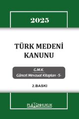 Platon 2025 Türk Medeni Kanunu Platon Hukuk Yayınları