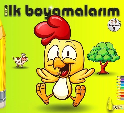 Şıp Şıp Boyama İlk Boyamalarım-3 Kuzey Çocuk Yayınları