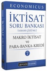 Pegem 2023 KPSS A Grubu Economicus İktisat Makro İktisat ve Para Banka Kredi Soru Bankası Cilt-2 Pegem Akademi Yayınları