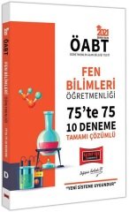 Yargı 2021 ÖABT Fen ve Teknoloji 75 te 75 10 Deneme Sınavı Çözümlü Yargı Yayınları