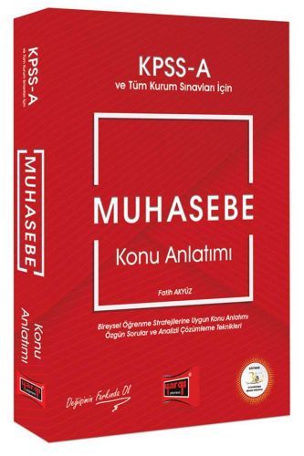 Yargı 2019 KPSS A Muhasebe Konu Anlatımı Yargı Yayınları