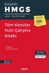 Seçkin BAŞARI HMGS Tüm Konular Konu Anlatımlı Hızlı Çalışma Kitabı 3. Baskı - Özge Şen, İbrahim Burak Şen Seçkin Yayınları