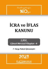 Platon 2023 İcra ve İflas Kanunu Platon Hukuk Yayınları