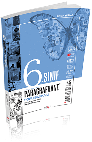 Lodos 6. Sınıf Paragrafhane Sözel Mantıklı Soru Bankası Lodos Yayınları