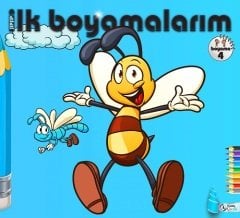 Şıp Şıp Boyama İlk Boyamalarım-4 Kuzey Çocuk Yayınları