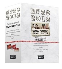 Yediiklim 2018 KPSS Genel Yetenek Genel Kültür Konu Anlatımlı Modüler Set Yediiklim Yayınları