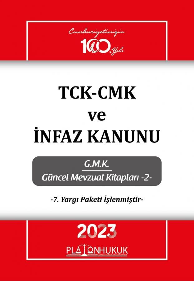 Platon 2023 TCK-CMK ve İnfaz Kanunu Platon Hukuk Yayınları