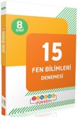 Deneme Dükkanı 8. Sınıf Fen Bilimleri 15 Deneme Deneme Dükkanı Yayınları