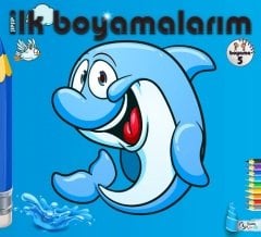 Şıp Şıp Boyama İlk Boyamalarım-5 Kuzey Çocuk Yayınları