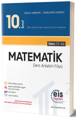 Eis Yayınları 10. Sınıf Matematik DAF Ders Anlatım Föyü Eis Yayınları