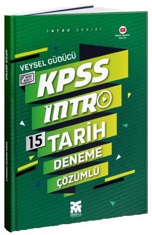 Modus KPSS Tarih İntro 15 Deneme Çözümlü Modus Yayınları