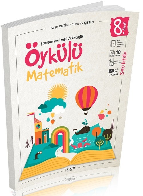Lodos 8. Sınıf Öykülü Matematik Soru Bankası Lodos Yayınları