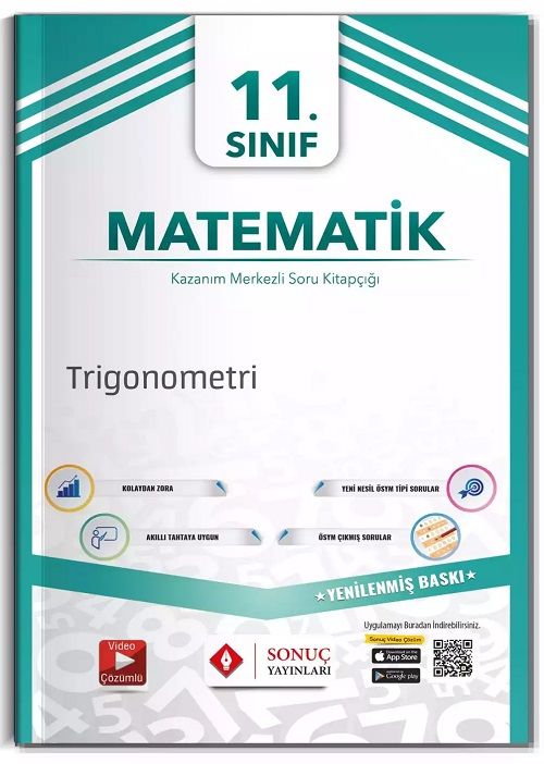 Sonuç 11. Sınıf Matematik Trigonometri Soru Bankası Sonuç Yayınları