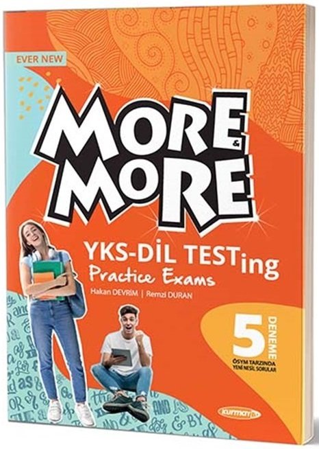 Kurmay ELT YKSDİL More and More English Testing Practice Exams 5 Deneme Kurmay ELT Yayınları