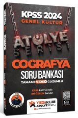 SÜPER FİYAT - Yediiklim 2024 KPSS Coğrafya Atölye Soru Bankası Çözümlü - Hakan Topcan Yediiklim Yayınları