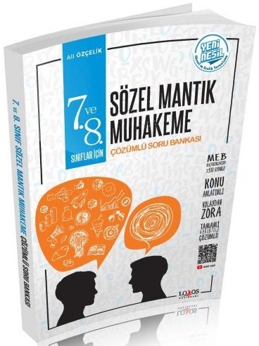 Lodos 7. ve 8. Sınıf Sözel Mantık Muhakeme Soru Bankası Lodos Yayınları