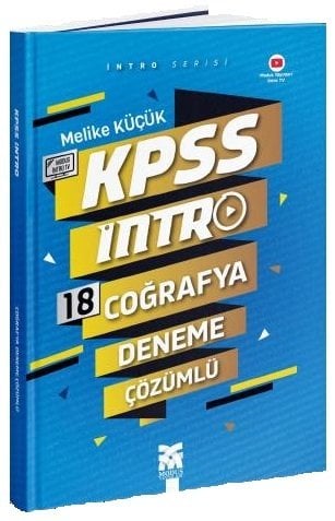 Modus KPSS Coğrafya İntro 18 Deneme Modus Yayınları