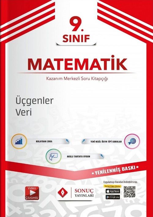 Sonuç 9. Sınıf Matematik Üçgenler-Veri Soru Bankası Sonuç Yayınları